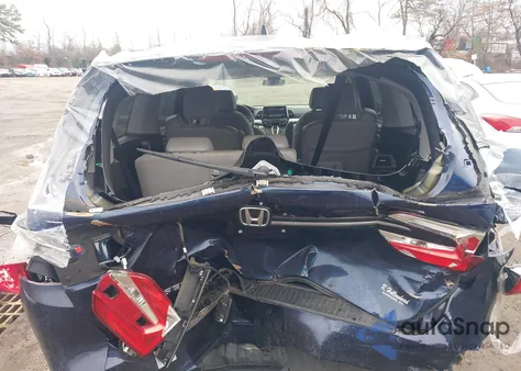 2021 Honda Odyssey Ex-L из США, поврежденный, VIN 5FNRL6H75MB041136